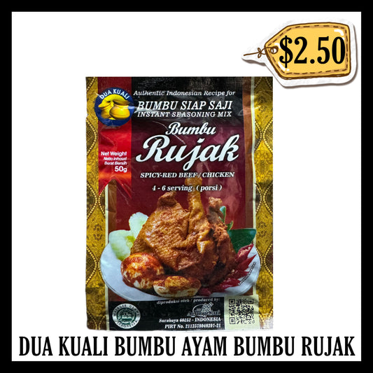 Dua Kuali Bumbu Ayam Bumbu Rujak (BBD 01 MAY 2027)