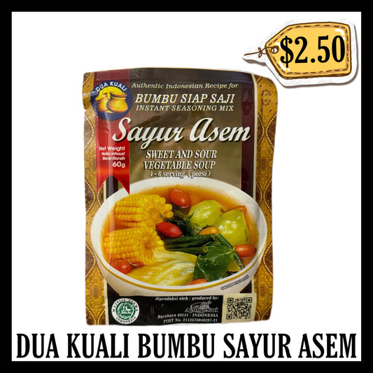 Dua Kuali Bumbu Sayur Asem (BBD 01 OCT 2027)