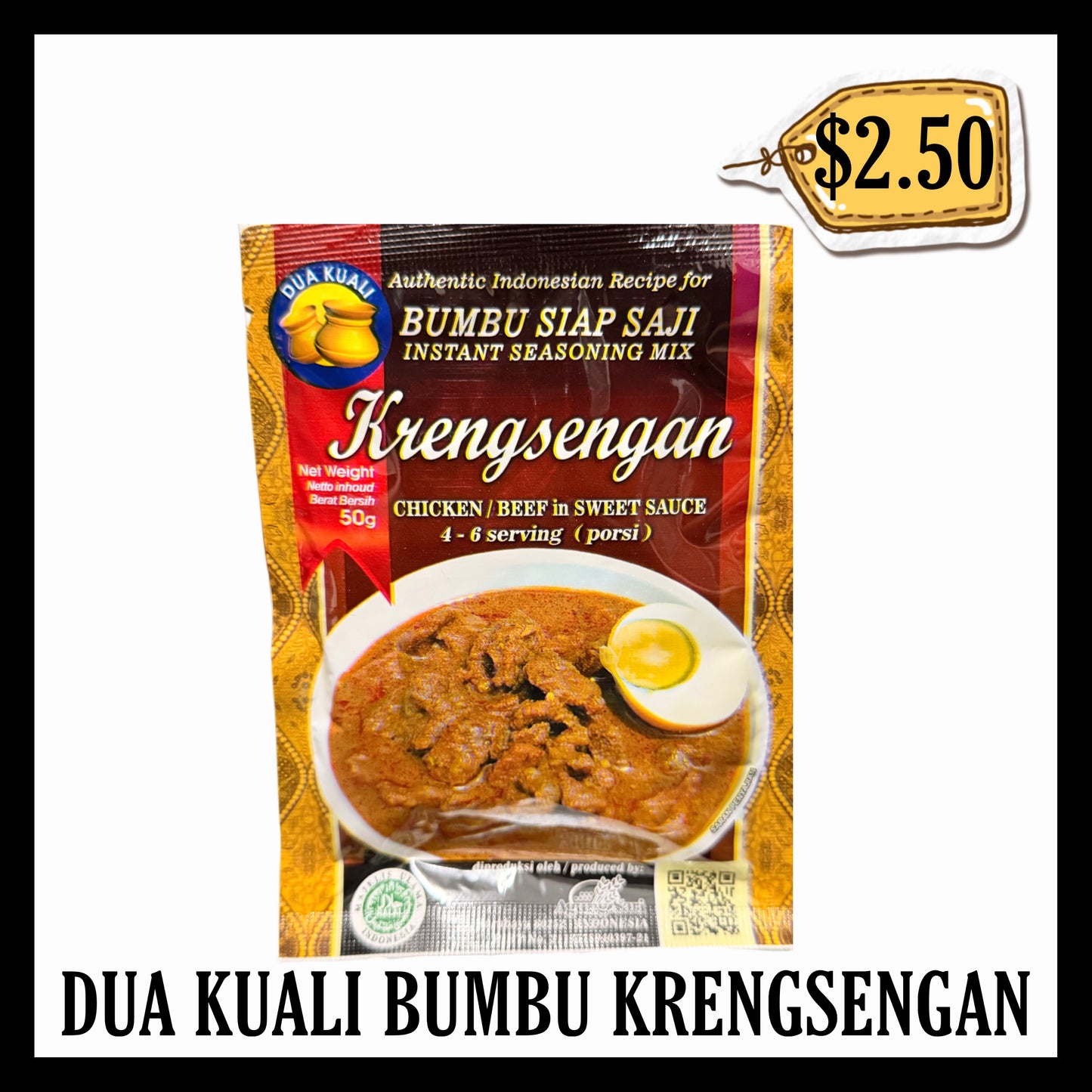 Dua Kuali Bumbu Krengsengan (BBD 01 OCT 2027)