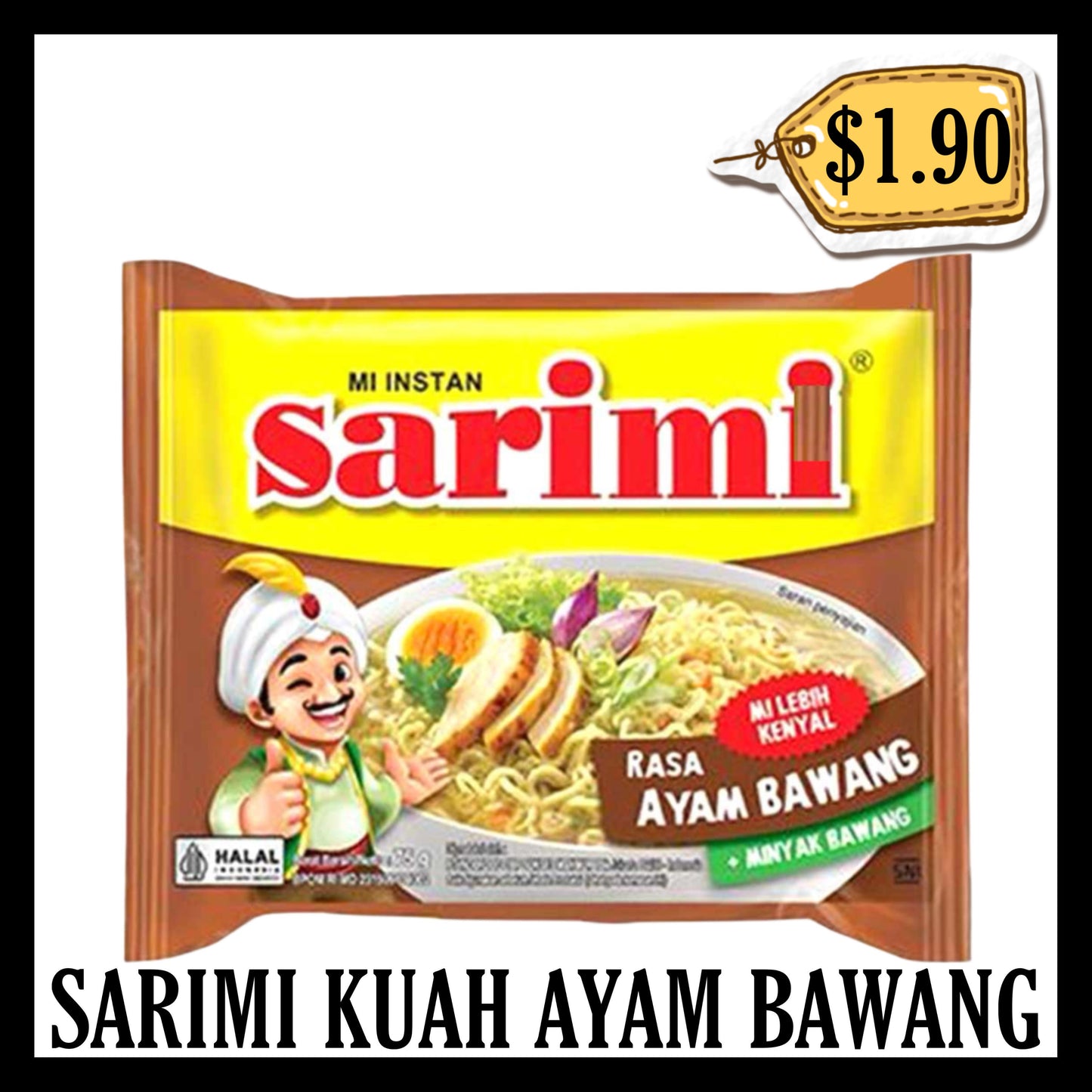 Sarimi Kuah Rasa Ayam Bawang (BBD 26 JAN 2027)