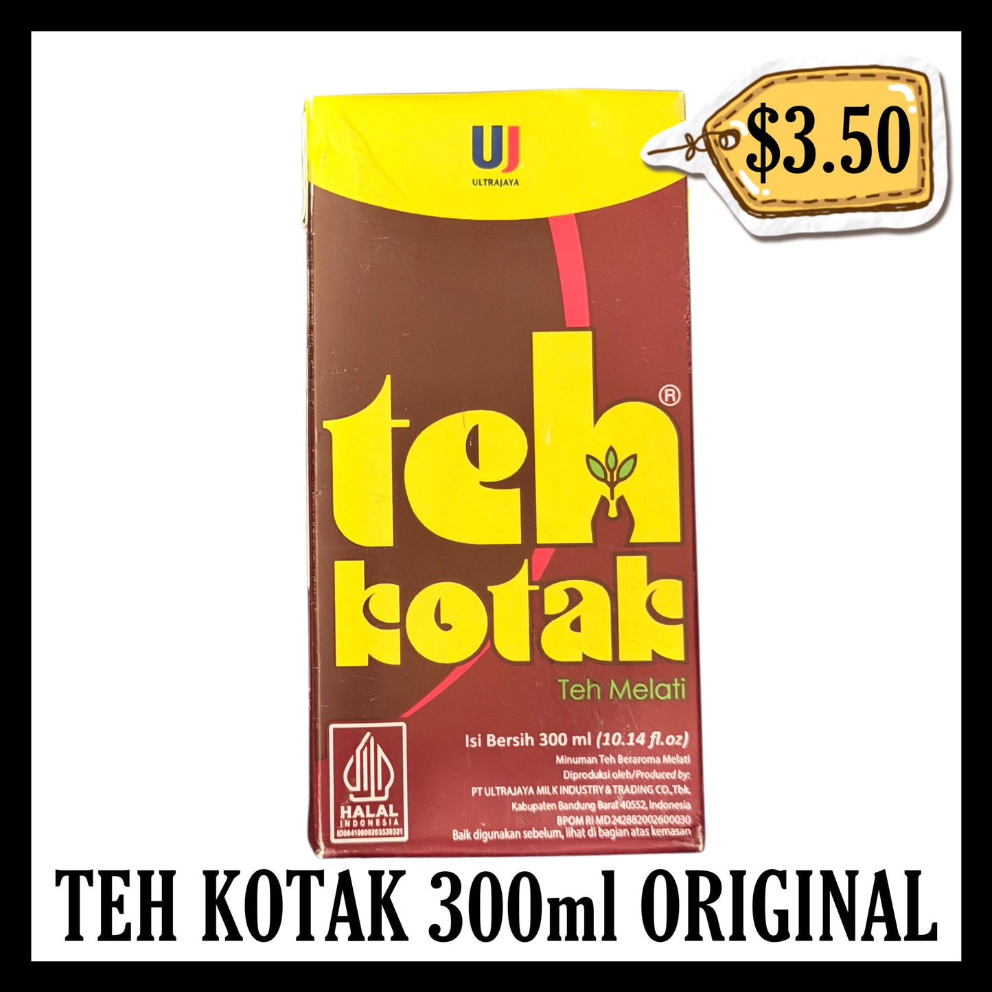 Teh Kotak 300ml Original (BBD 14 MAY 2027)