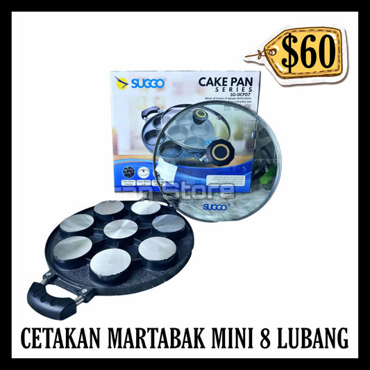 Suggo Cetakan Martabak Mini 8 Lubang