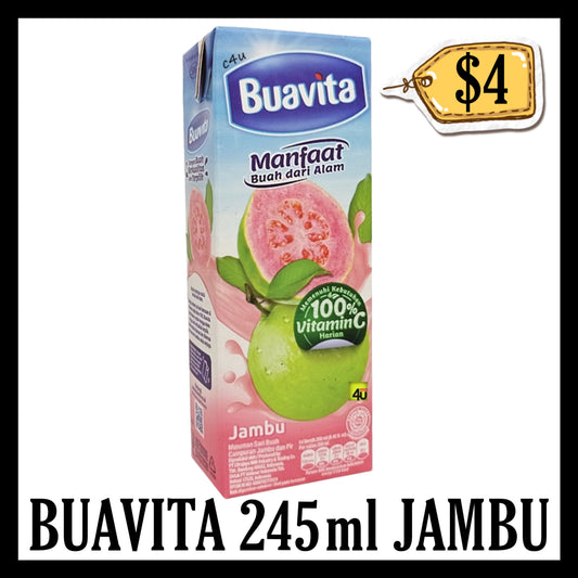 Buavita 245ml Jambu (BBD 31 OCT 2026)